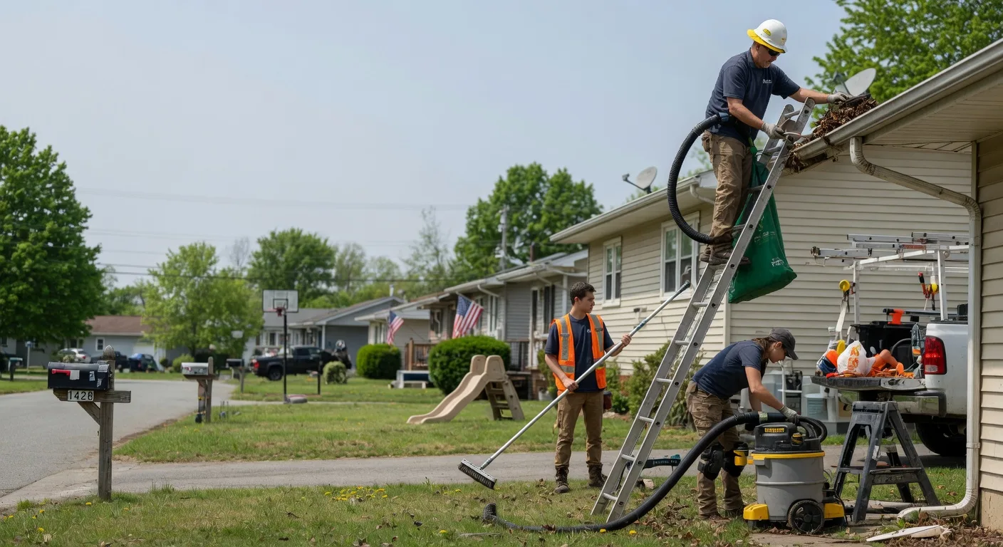 Gutter Installation in Slayden, TN near me